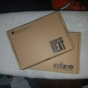 Beachbody CIZE and County Heat workout DVDs
